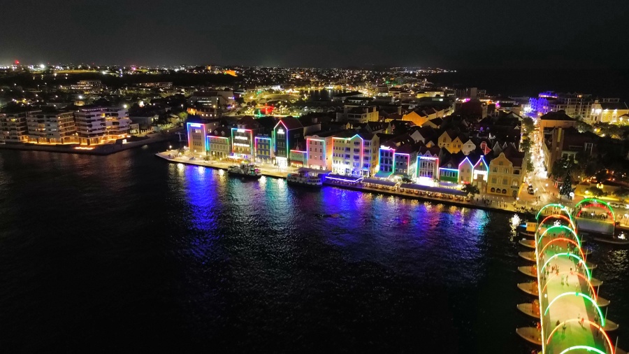 Sky view Willemstad